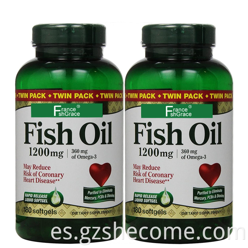 dha fish oil softgel